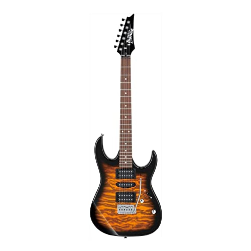 Ibanez GRX70QA SB GIO Series   Chitarra elettrica   Sunburst : Strumenti Musicali