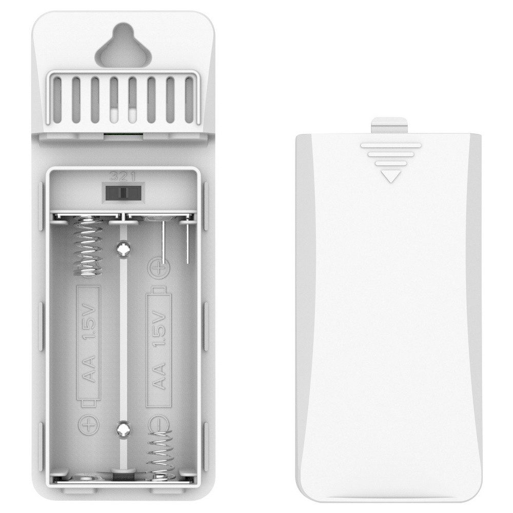 Wetterstation Renkforce RF-6736476 RF-E0666-W Thermo-/Hygrosensor Funk 433 MHz Weiß