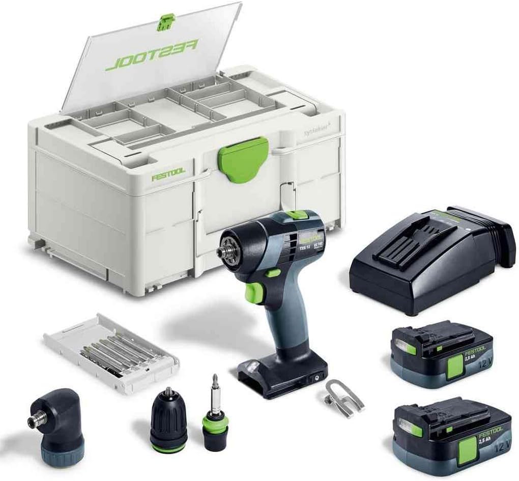 Festool Trapano avvitatore a batteria TXS 12 2,5-Set