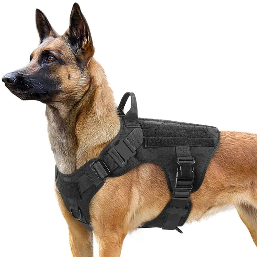 AlphaPaw | Tactical Dog Harness �C Durable Vest with Handle