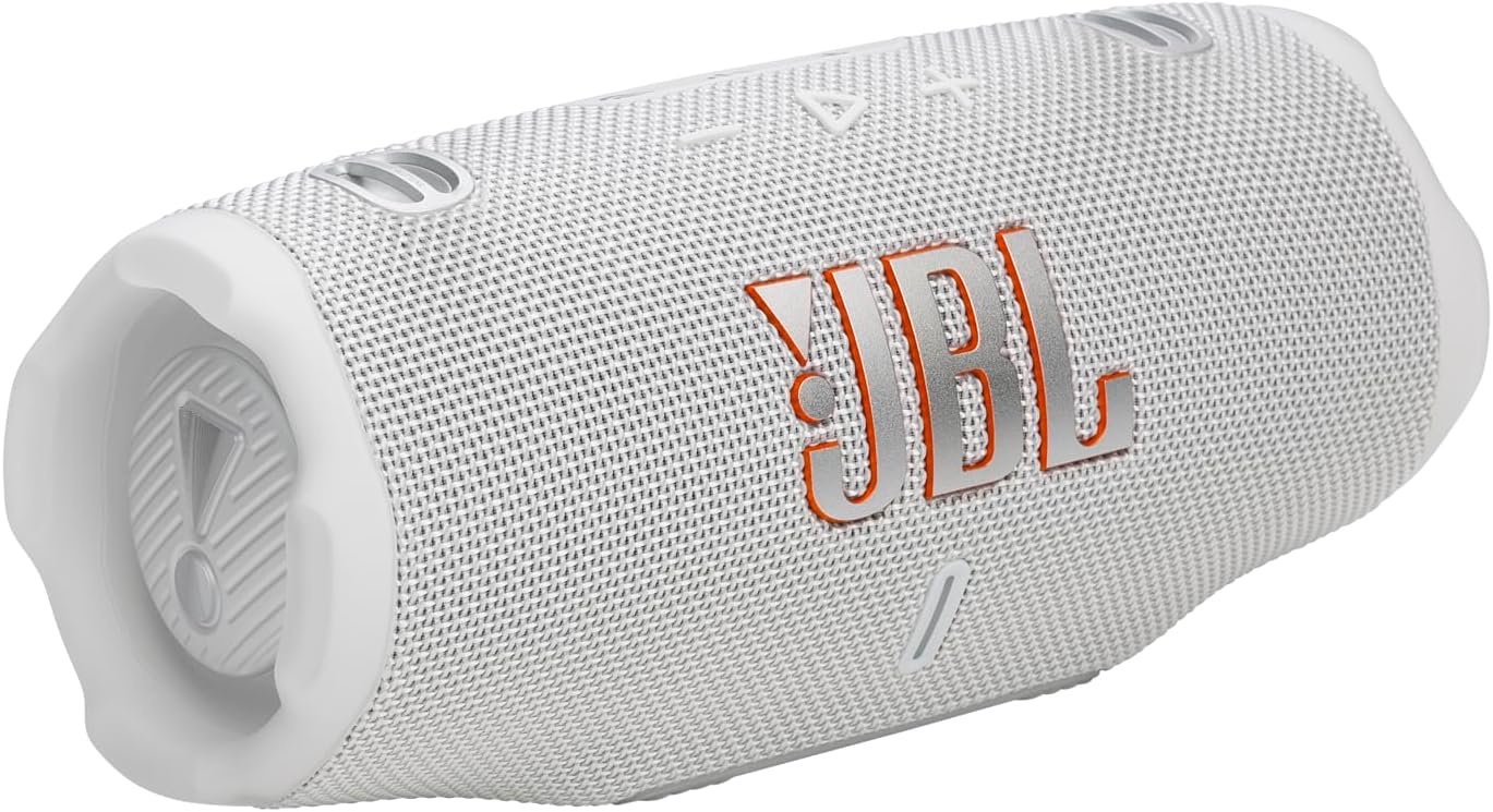 JBL Charge 6 Portable Wireless Bluetooth Speaker, 28 Hours of Autonomy, IP68 Waterproof, Dustproof and Shockproof, Pro Sound with AI Boost, Auracast Multi-Speaker Connection, Black