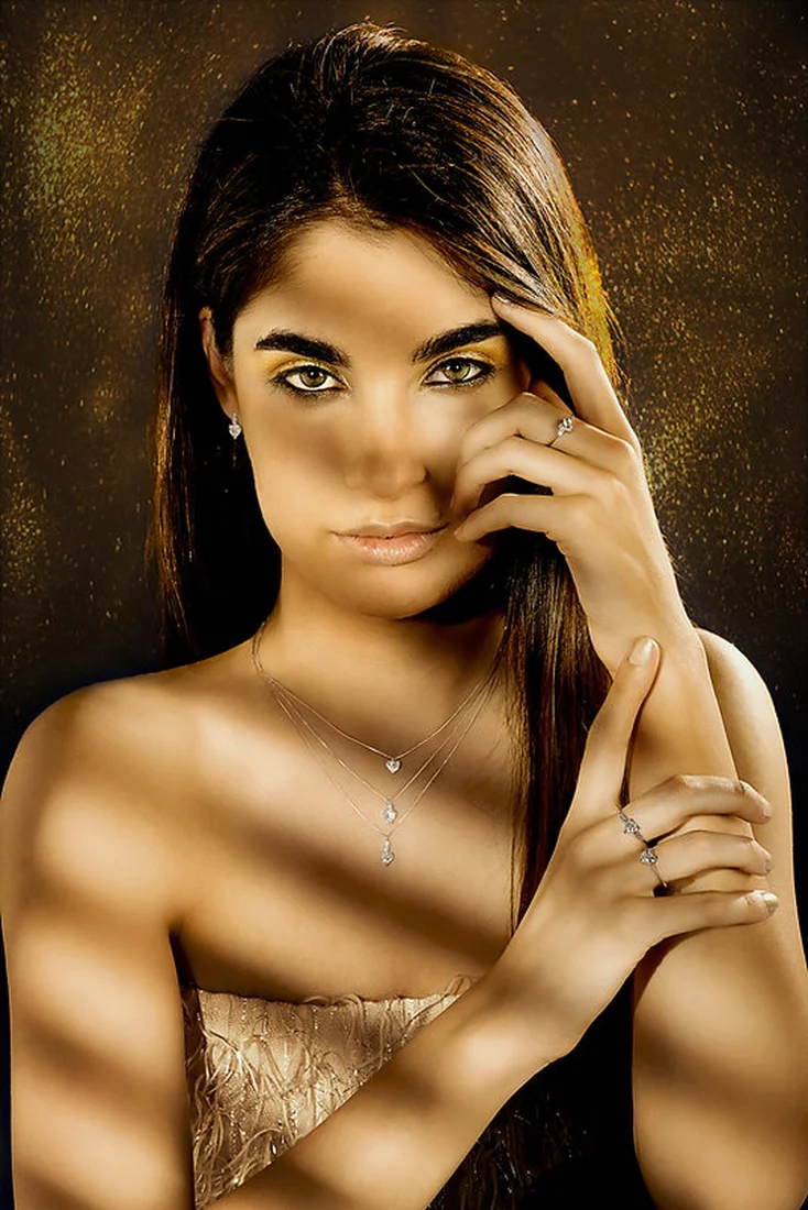 Collana Ambrosia Gioielli in oro bianco e zircone a cuore AGZ 402