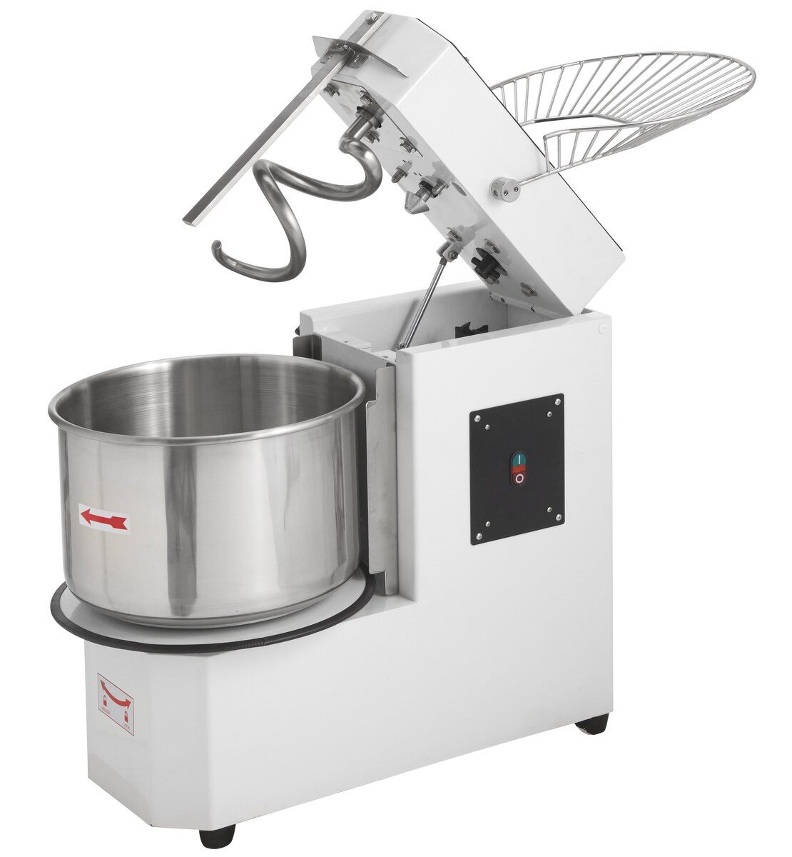 Küchenmaschine Teigknetmaschine 20L – variabler Kopf - Pizzateig