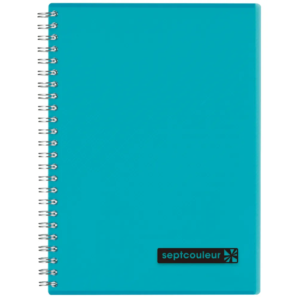 Maruman Septcouleur Notebook - A5 - Lined - Turquoise