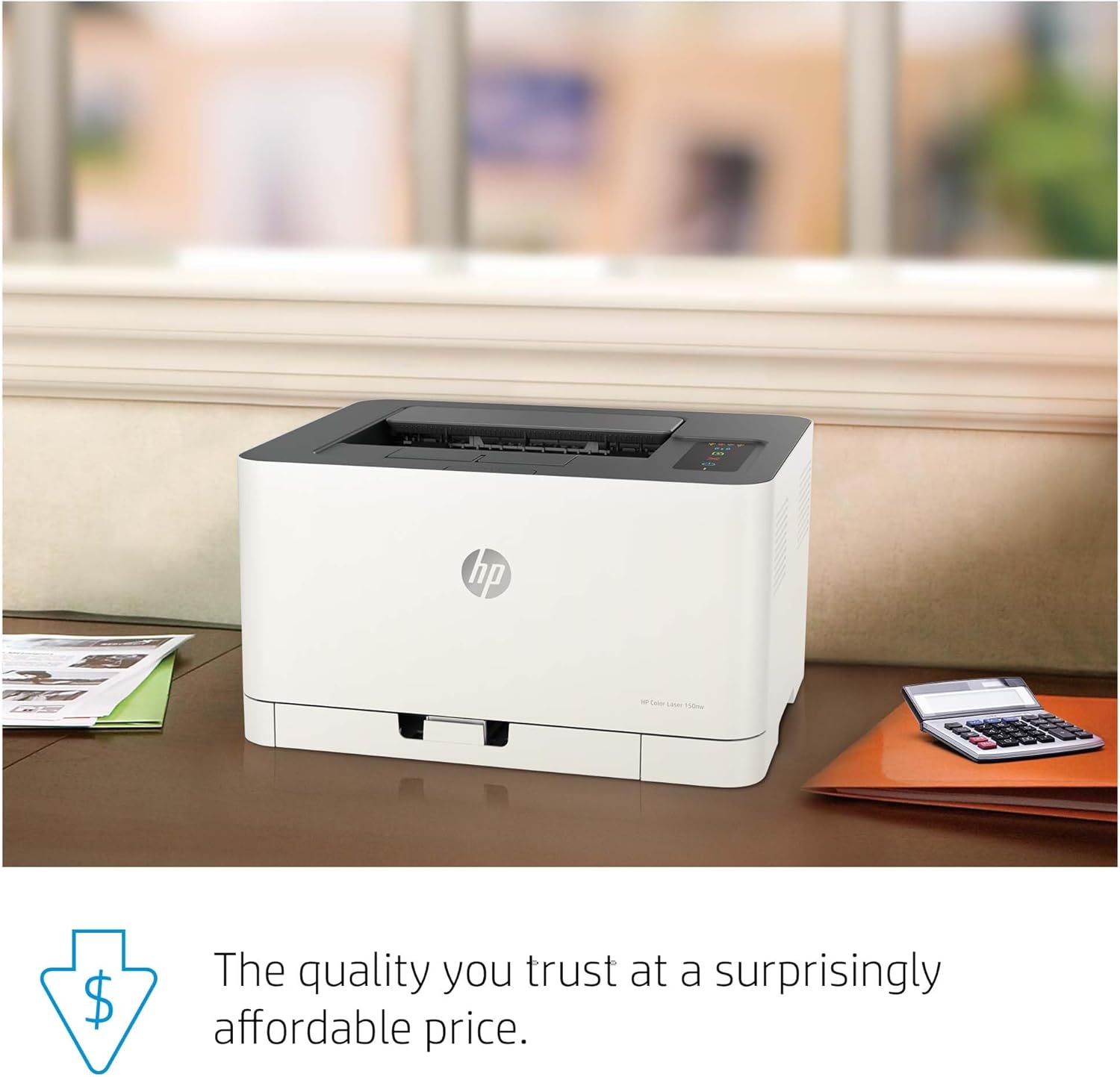 HP Color Laser MFP 179fwg Multifunktions-Farblaserdrucker, Drucken, Kopieren, Scannen, Faxen, Automatische Dokumentenzuführung, Wi-Fi, Ethernet, USB, HP Smart App