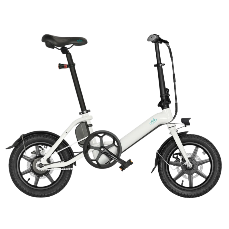2025 Fiido D3 Pro Mini elektrische fiets ?C Compacte e-bike voor stad & woon-werkverkeer, 250W motor, opvouwbaar