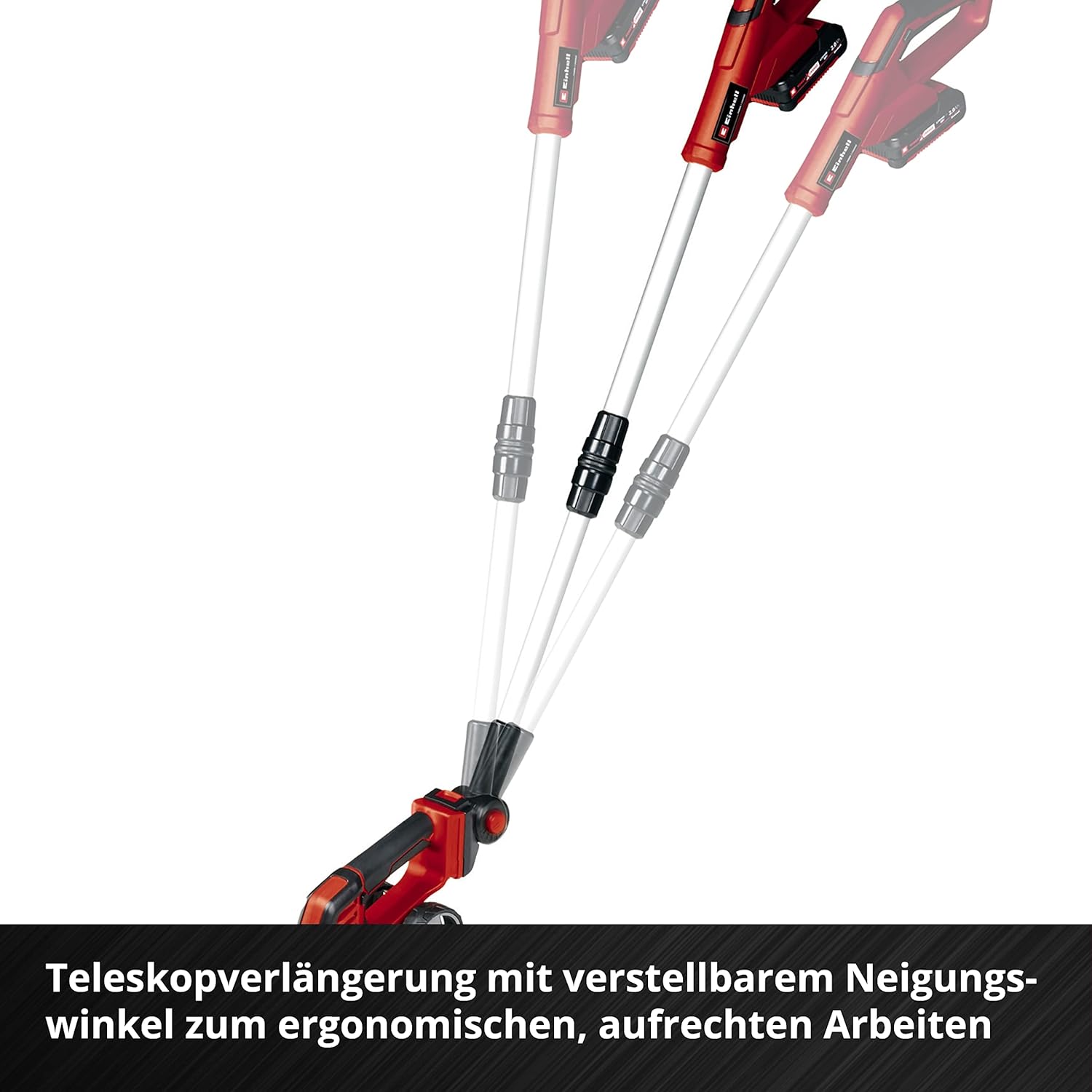 Einhell Akku-Gras- und Strauchschere GE-CG 18/100 Li-Solo Power X-Change (Li-Ion, 18 V, Schnittbreite Grasscherenmesser 100 mm, Strauchscherenmesser 200 mm, ohne Akku und Ladegert)