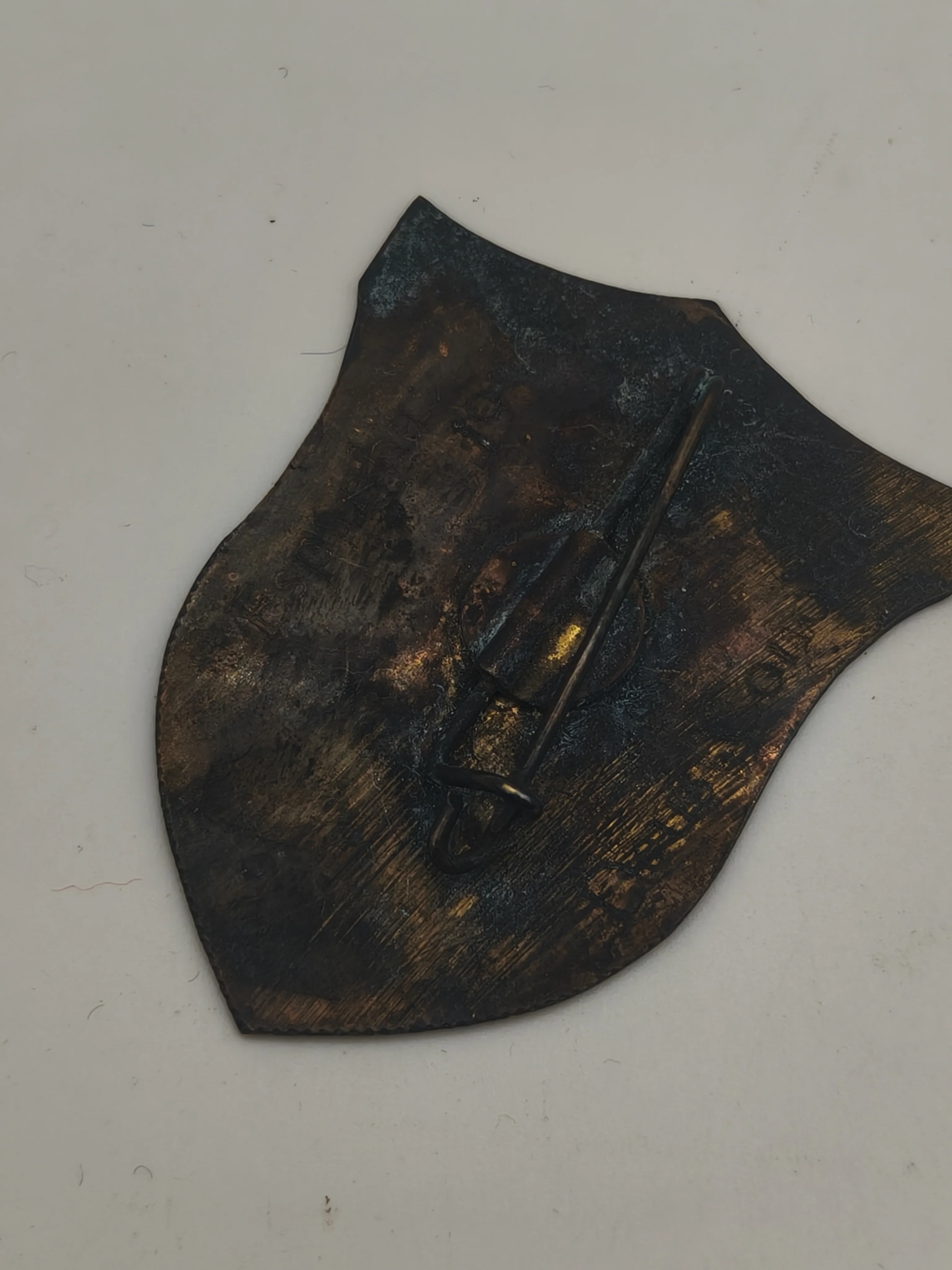 Viriatos badge . Spanish Civil war. Enameled.