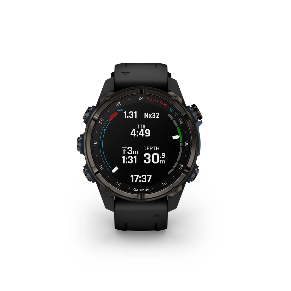 Orologio Garmin Descent MK3i 43mm silicone black 010-02753-11