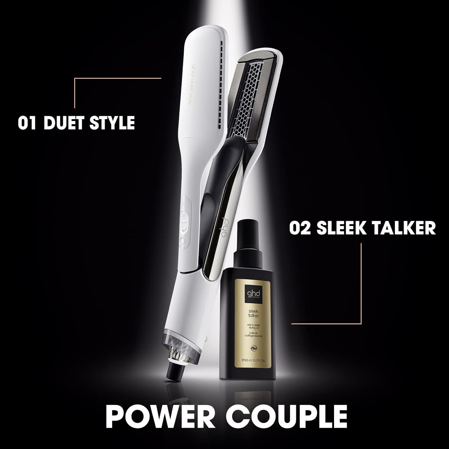 ghd Duet Style 2-in-1 Heißluft-Styler - Von Nass zu Gestylt ohne Hitzeschäden, Frizz-freies Haar, Mehr Glanz - Für alle Haartypen