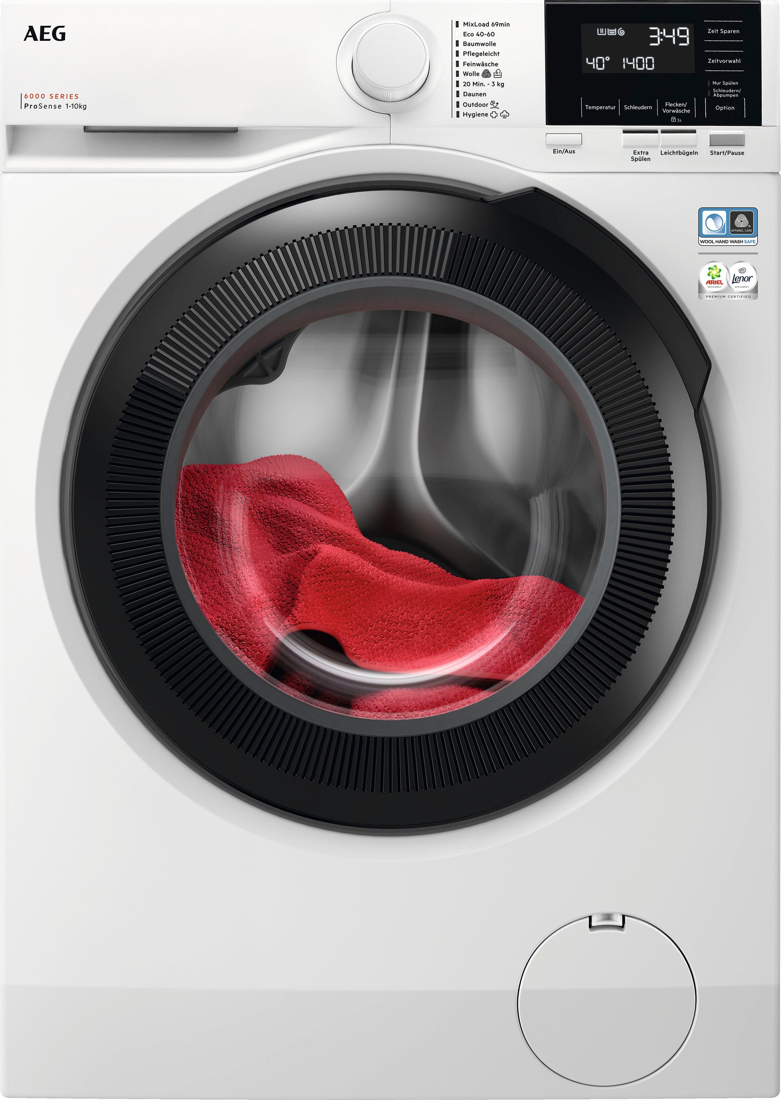 Waschmaschine Serie 6000 mit ProSense-Technologie LR6FA410FL