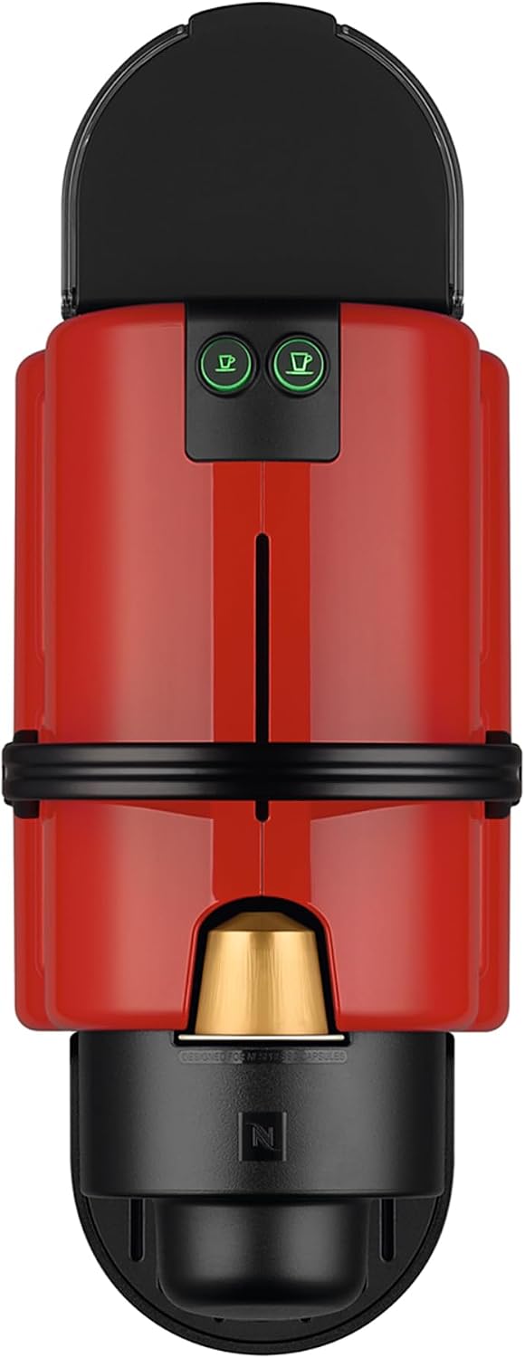 Krups macchina da caffè nespresso rossa automatica da 19 bar yy1531fd