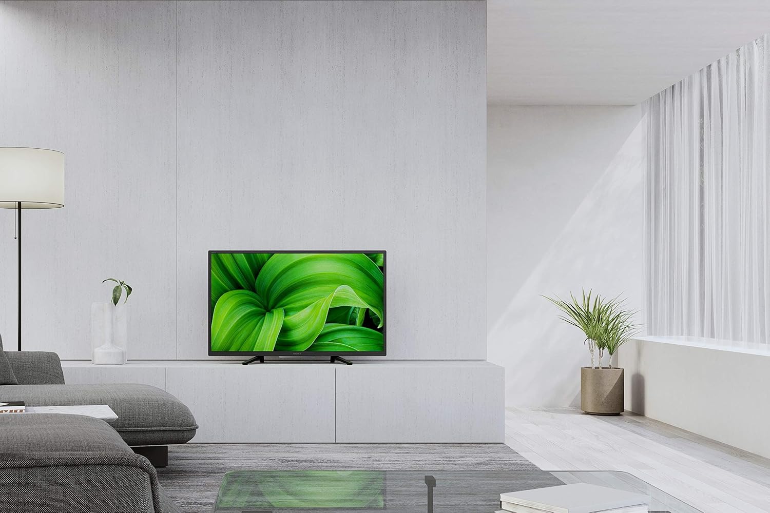 BRAVIA KD-32W800 - Smart TV 32 pollici, HD Ready LED, HDR, Android TV, KD32W800PAEP [Classe di efficienza energetica F]
