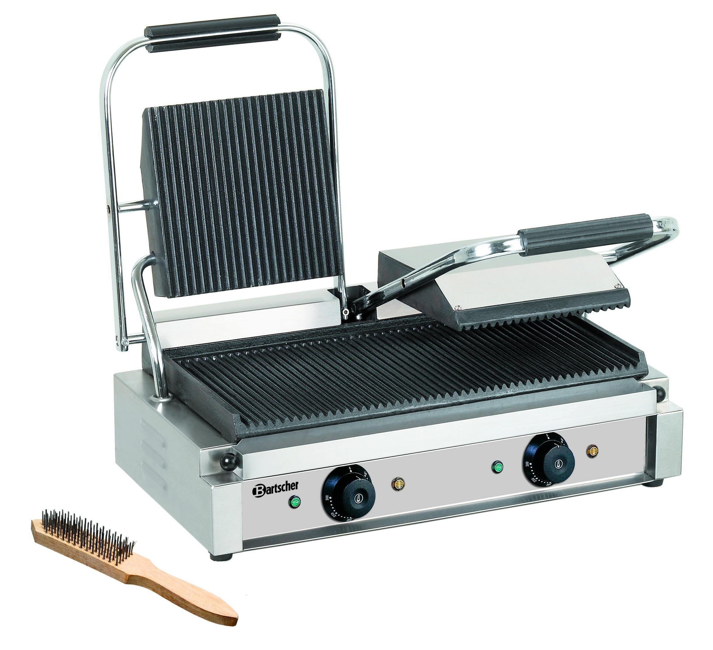 Kontaktgrill Kontaktgrill 3600 2R, 2 Grilleinheiten, Grillfläche gerillt, A150671