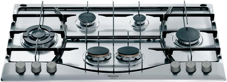 Hotpoint Ariston - Piano cottura a gas PHN 962 TS/IX/HA finitura inox da 90cm