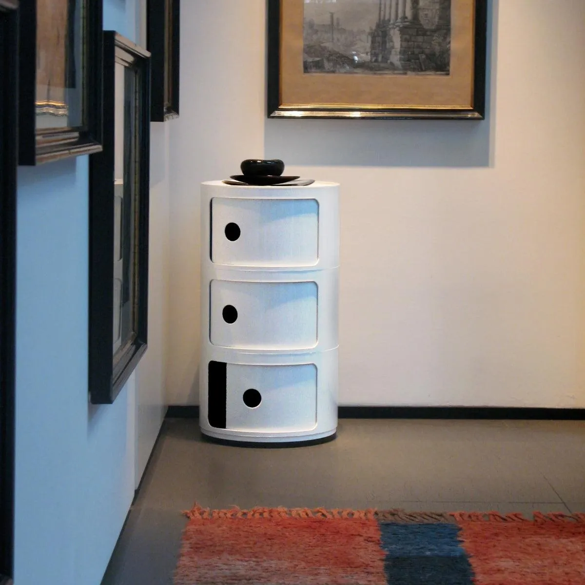 Kartell Componibili Classic Mobiletto a 3 Ripiani – Design Iconico e Funzionale