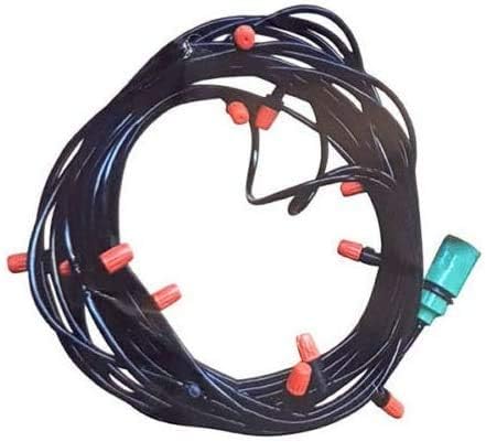 MadPrice Kit NEBULIZZATORE AD Acqua NEBULIZZAZIONE Gazebo OMBRELLONE Giardino RINFRESCA 10m