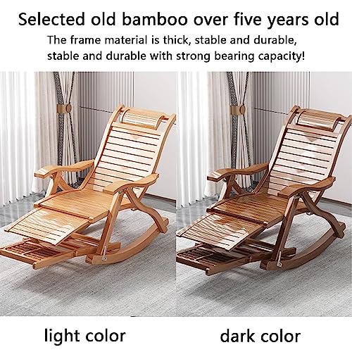 Sdraio Giardino per Esterno,Sedia Sdraio Imbottita da casa,Sedia a Dondolo in Legno,Comoda Sedia a Dondolo,per Soggiorno, cameretta, Balcone, Studio, Giardino,Arredamento per terrazzo (Color : Light : Amazon.it: Giardino e giardinaggio