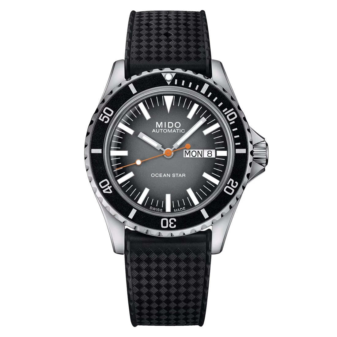 Orologio Mido Ocean Star Tribute Gradient nero tropic