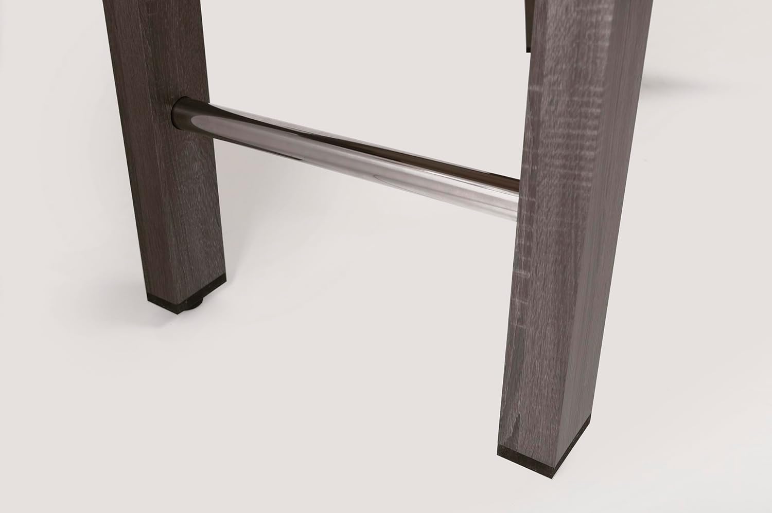 GARLANDO Calciobalilla F-2, rovere grigio, solido ed elegante, Mobile in MDF, 2 palline bianco-nere effetto pallone in dotazione. Disponibile con aste uscenti o telescopiche.