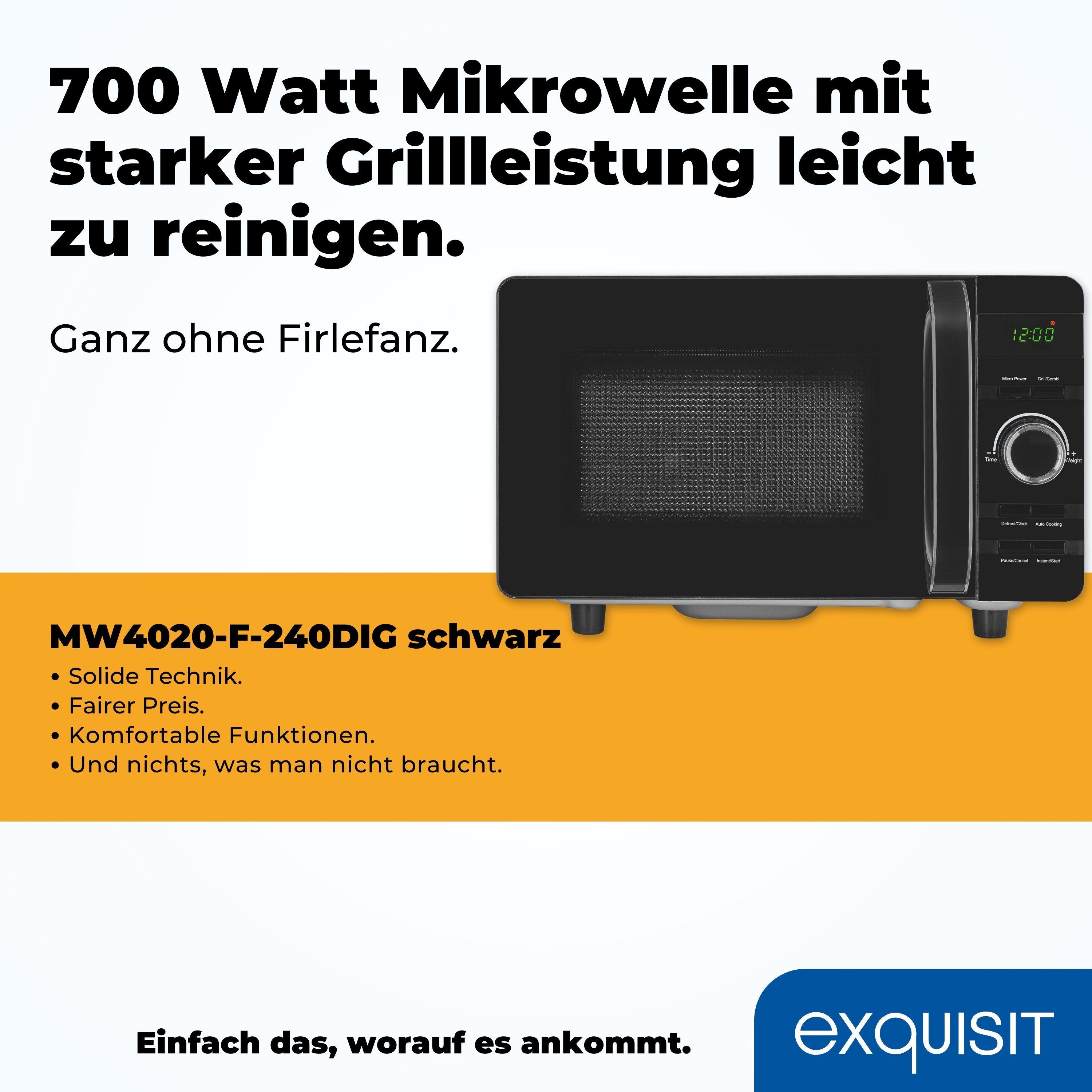 Mikrowelle MW4020-F-240DIG