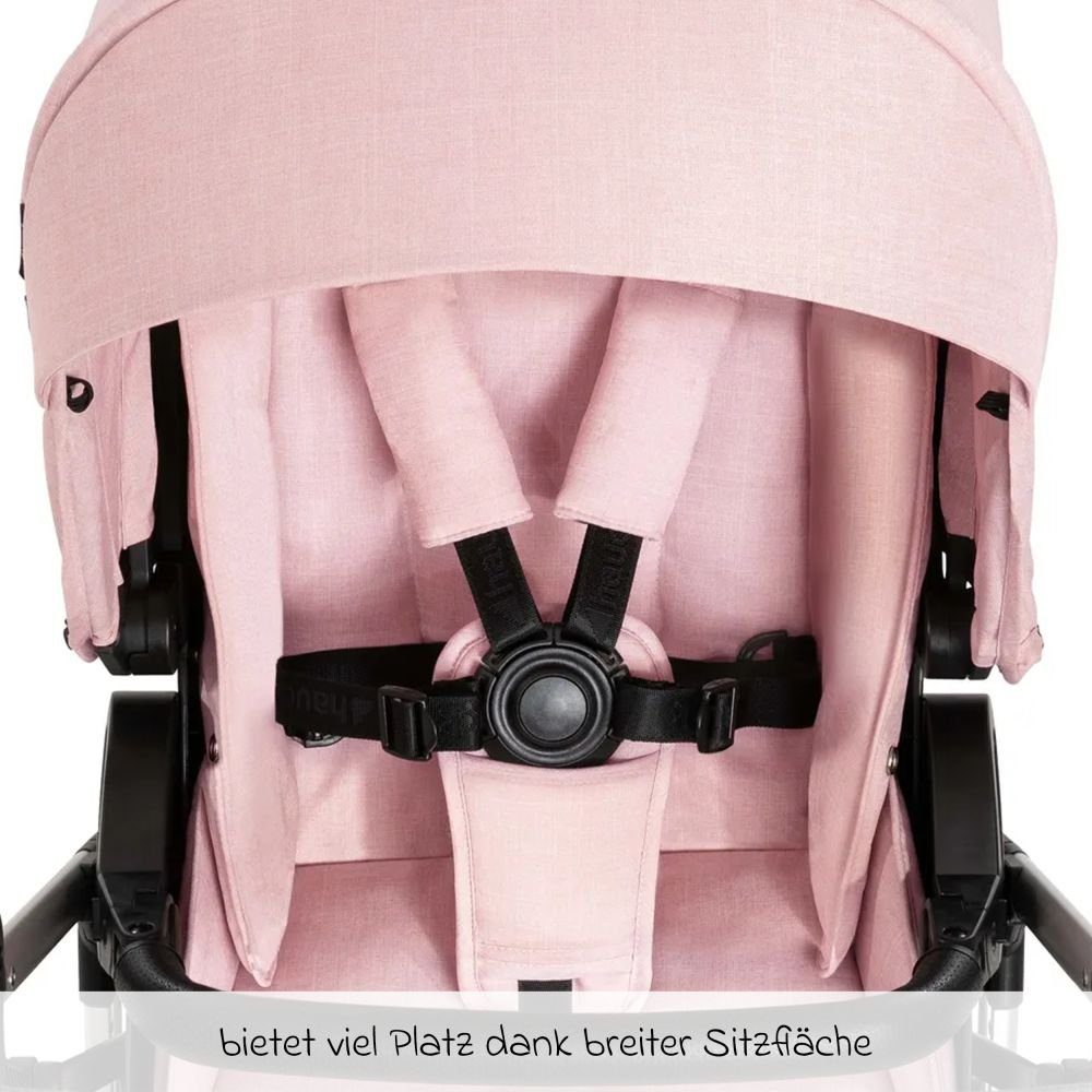 Kombi-Kinderwagen Vision X Duoset Silver - Melange Rose