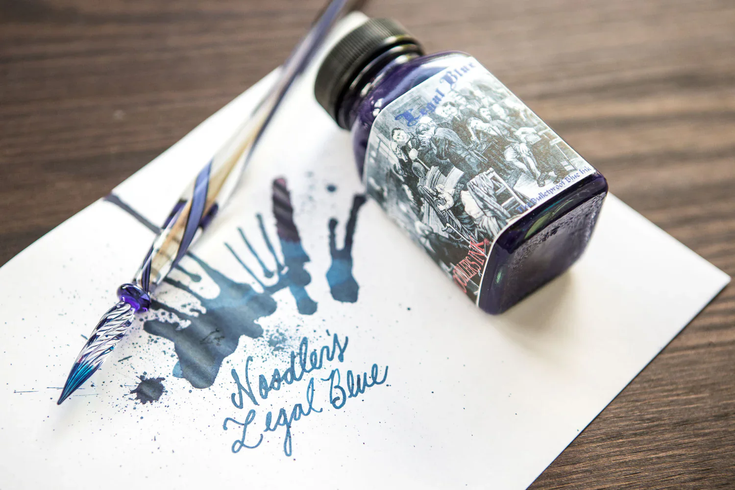 Noodler's Legal Blue Fountain Pen Ink