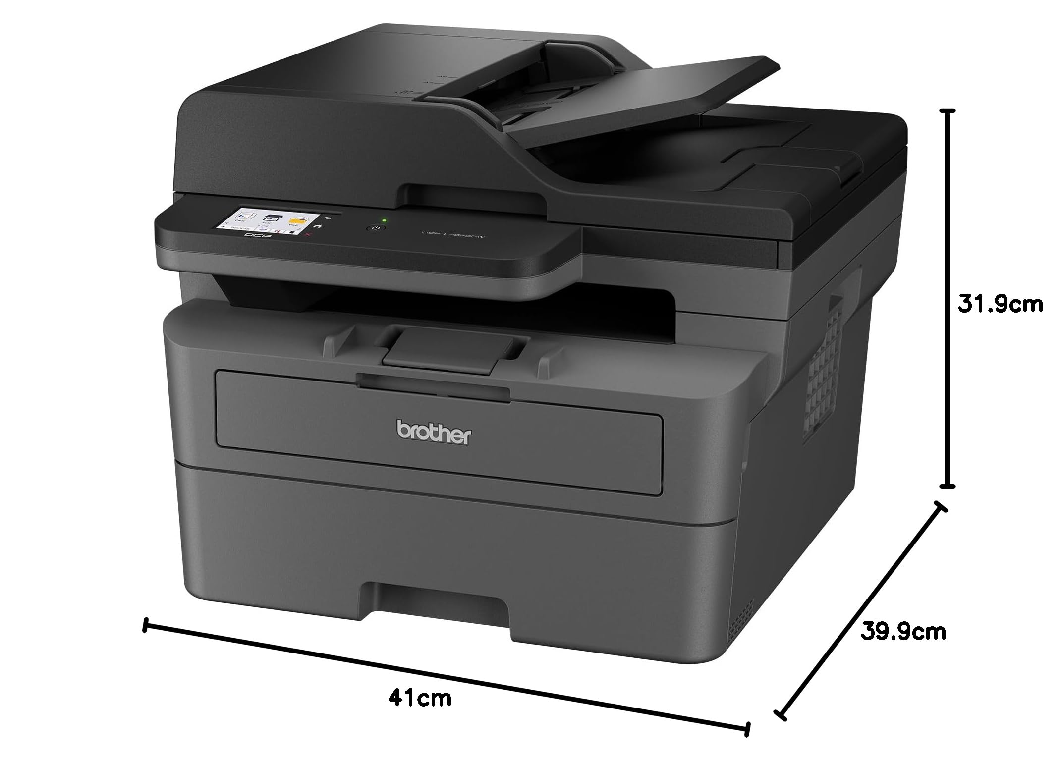 Monochrom-Laserdrucker DCP-L2665DW Multifunktionsgerät Duplex 34 Seiten/min 50-Blatt-ADF WLAN LAN USB 250-Blatt-Papierkassette