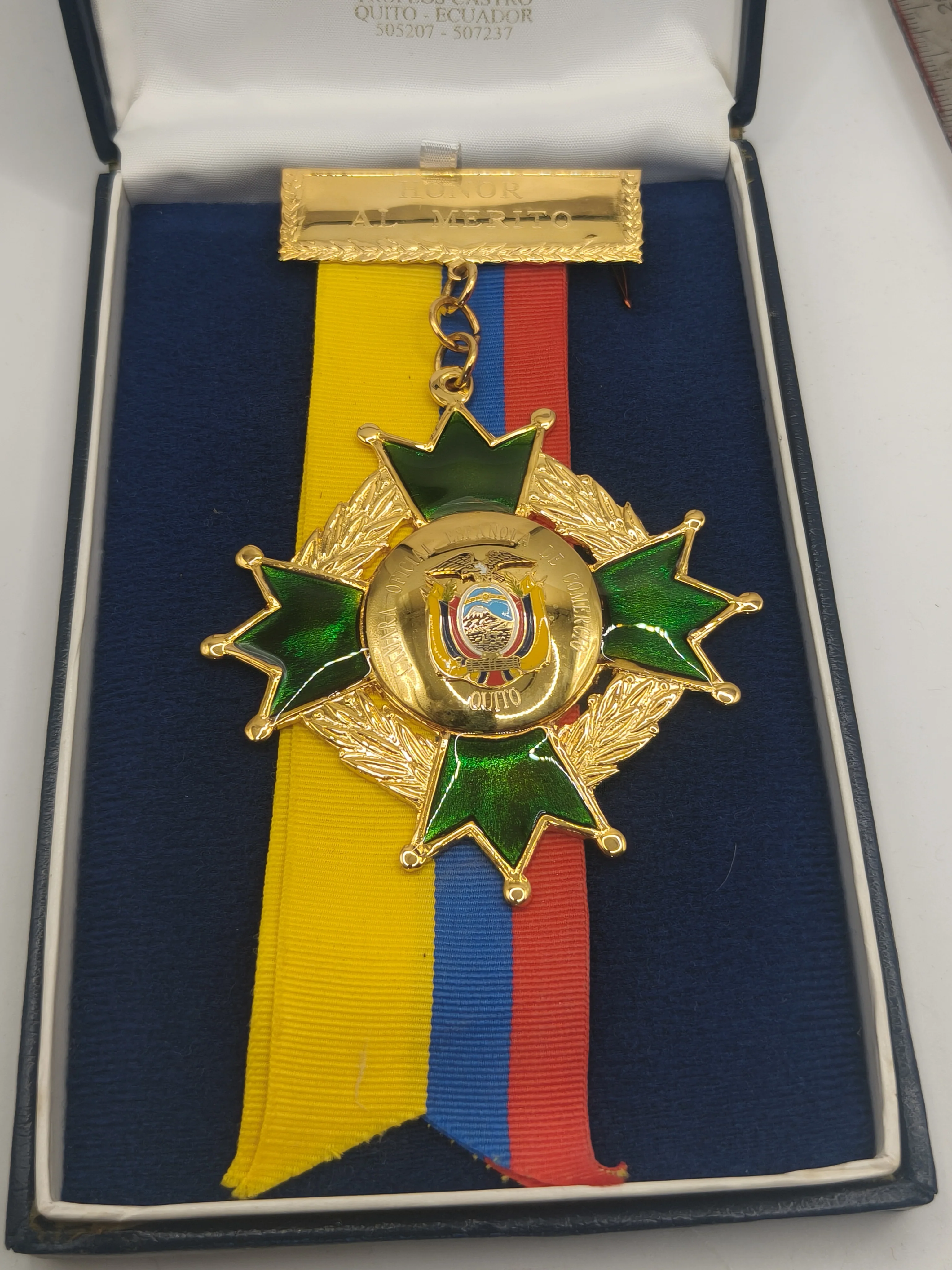Venezuela Merit Order Medal.