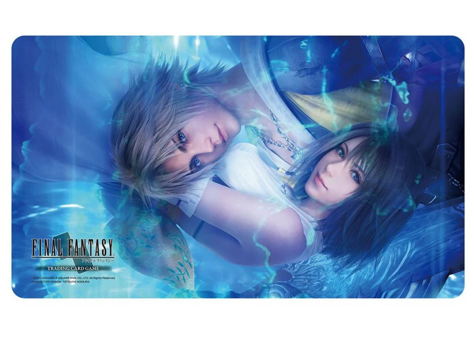 Final Fantasy TCG Playmat FFX Tidus/Yuna