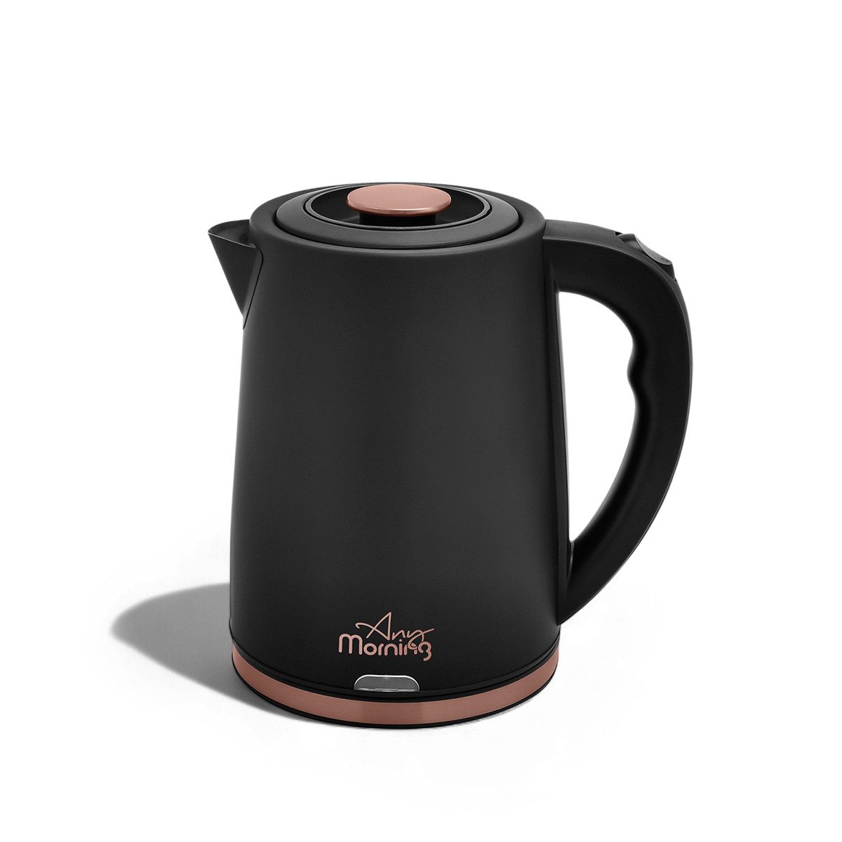 Wasserkocher Any Morning Wasserkocher – 1,8 l, Edelstahl, 1500 W, LED & Abschaltaut