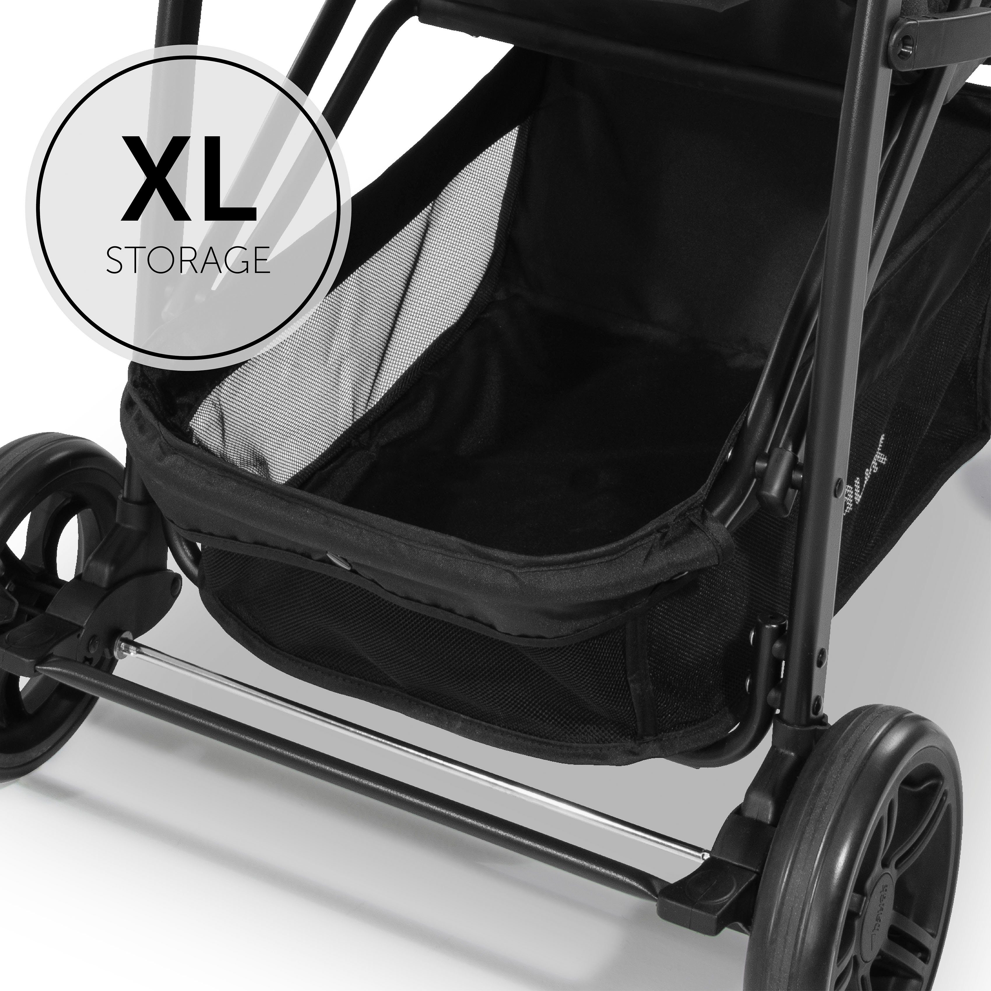 Kinder-Buggy Rapid 4, schwarz