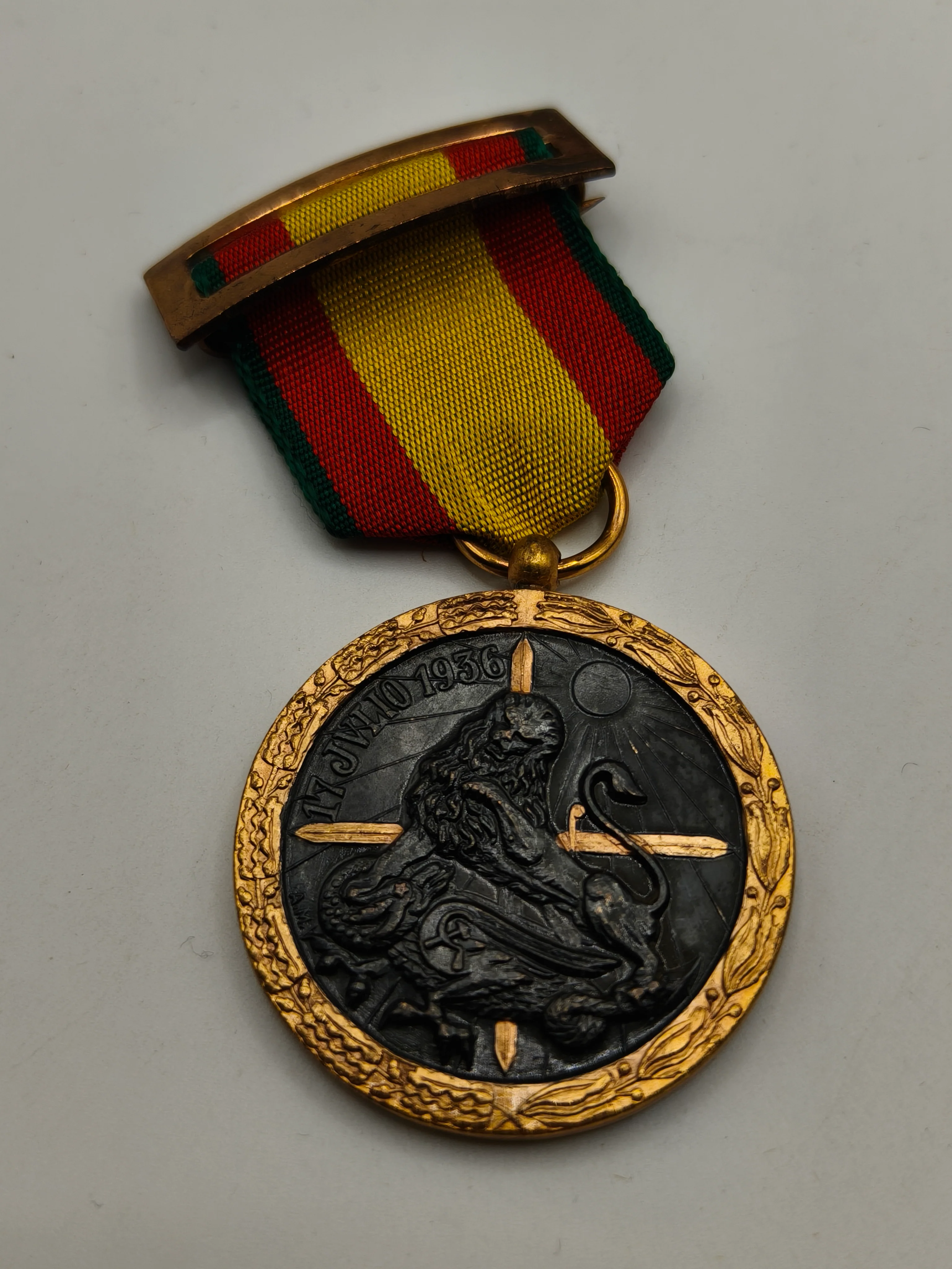 Medalla Campa?a Retaguardia 1936-1939. Guerra civil espa?ola.