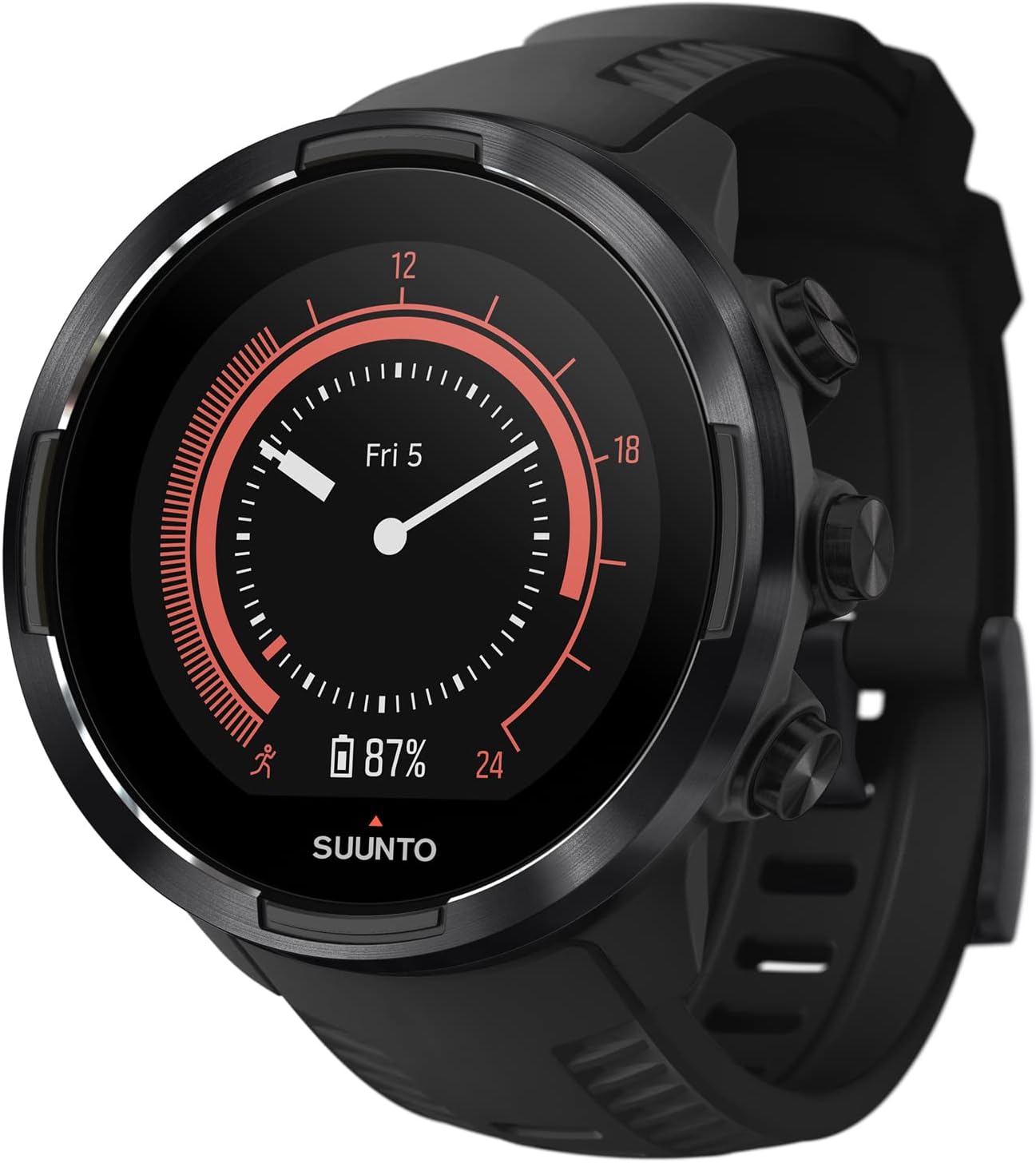 SUUNTO 9 Peak Pro Multisport Uhr - Robust Outdoor Smartwatch, Saphirglas Bildschirm & 100m Wasserdicht, Leicht & Dünn, Präzise GPS, Lange Akkulaufzeit, Pulsmessung am Handgelenk
