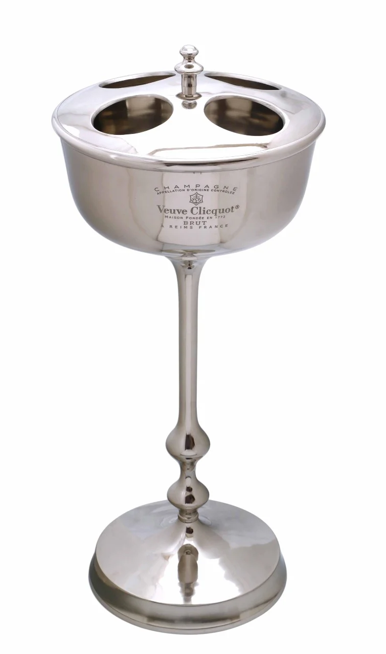 Veuve Clicquot Floor Ice Bucket - Nickel Finish