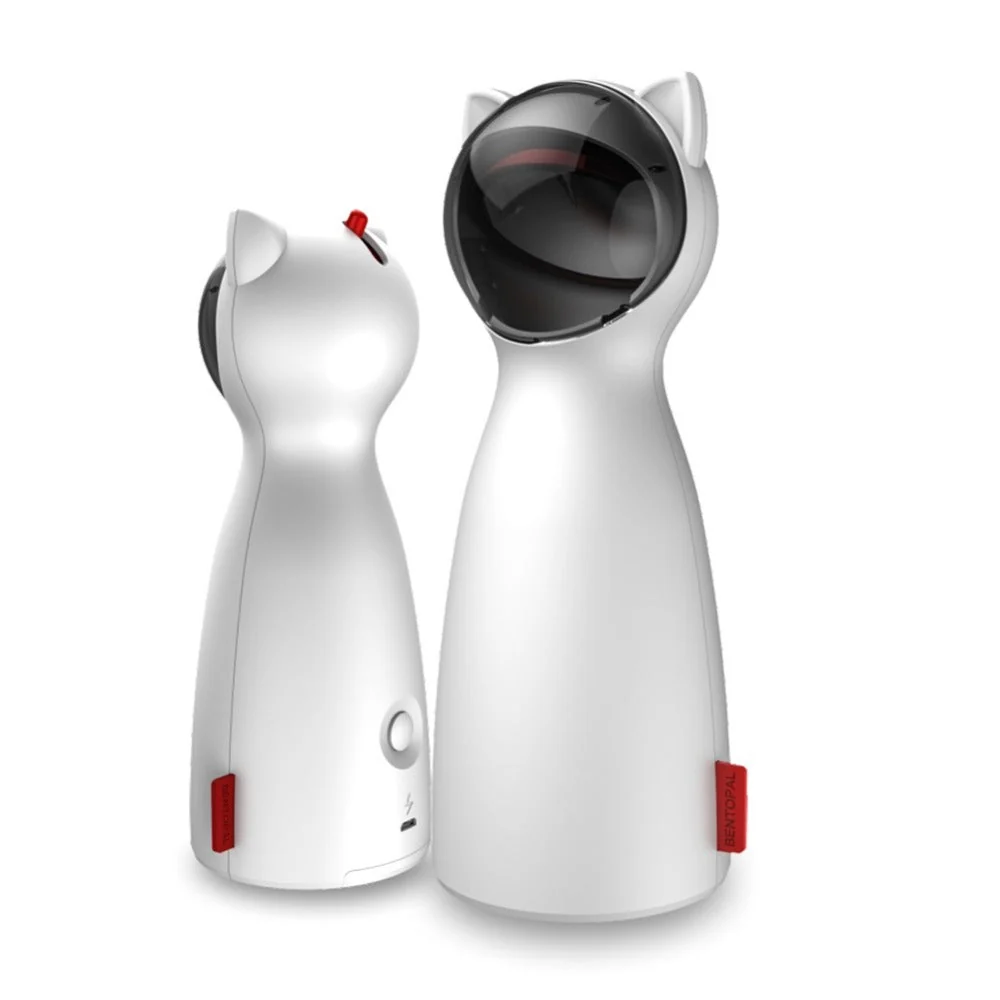 Automatic Interactive LED Laser Cat Toy with USB Recharge