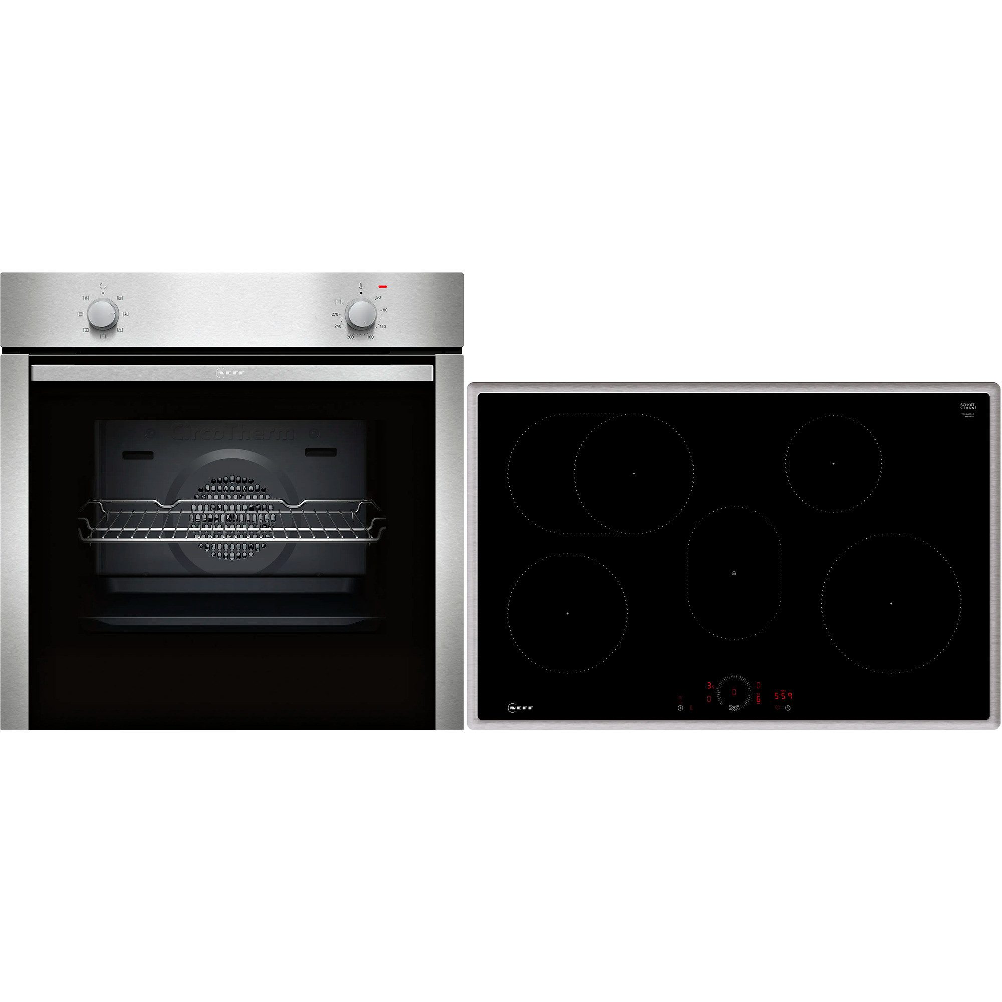 Backofen Neff BX18I, Backofen-Set