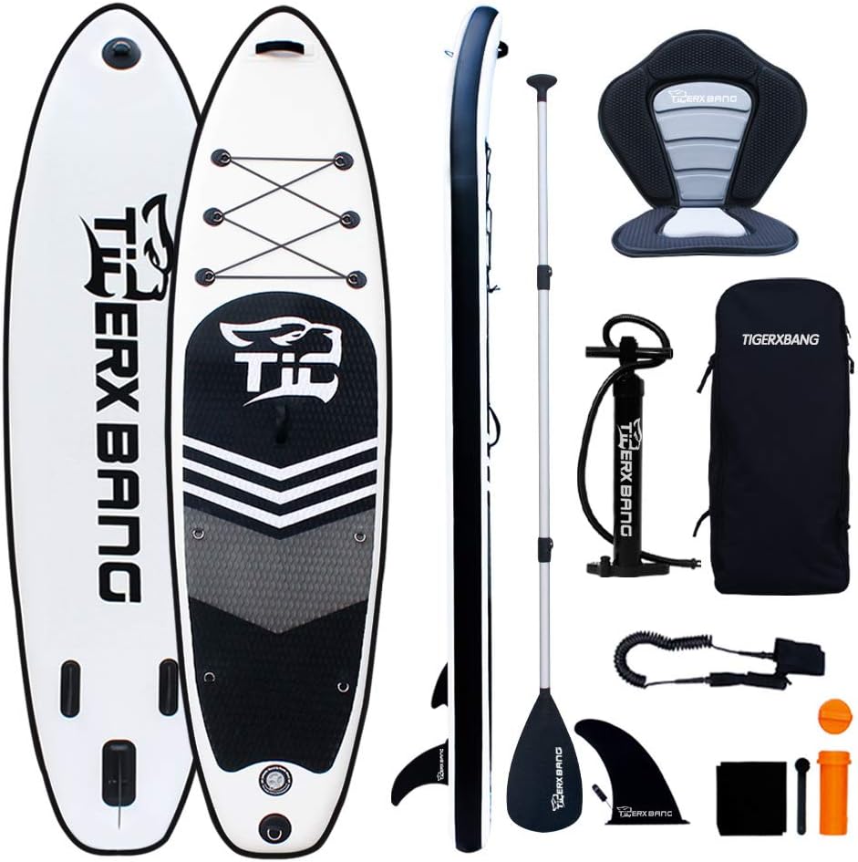 Tavola SUP Board Stand Up Paddling Board, Tavola da Surf Board Gonfiabile| 320x80x15cm | 305x82x15cm| - ISUP Accessori Completi