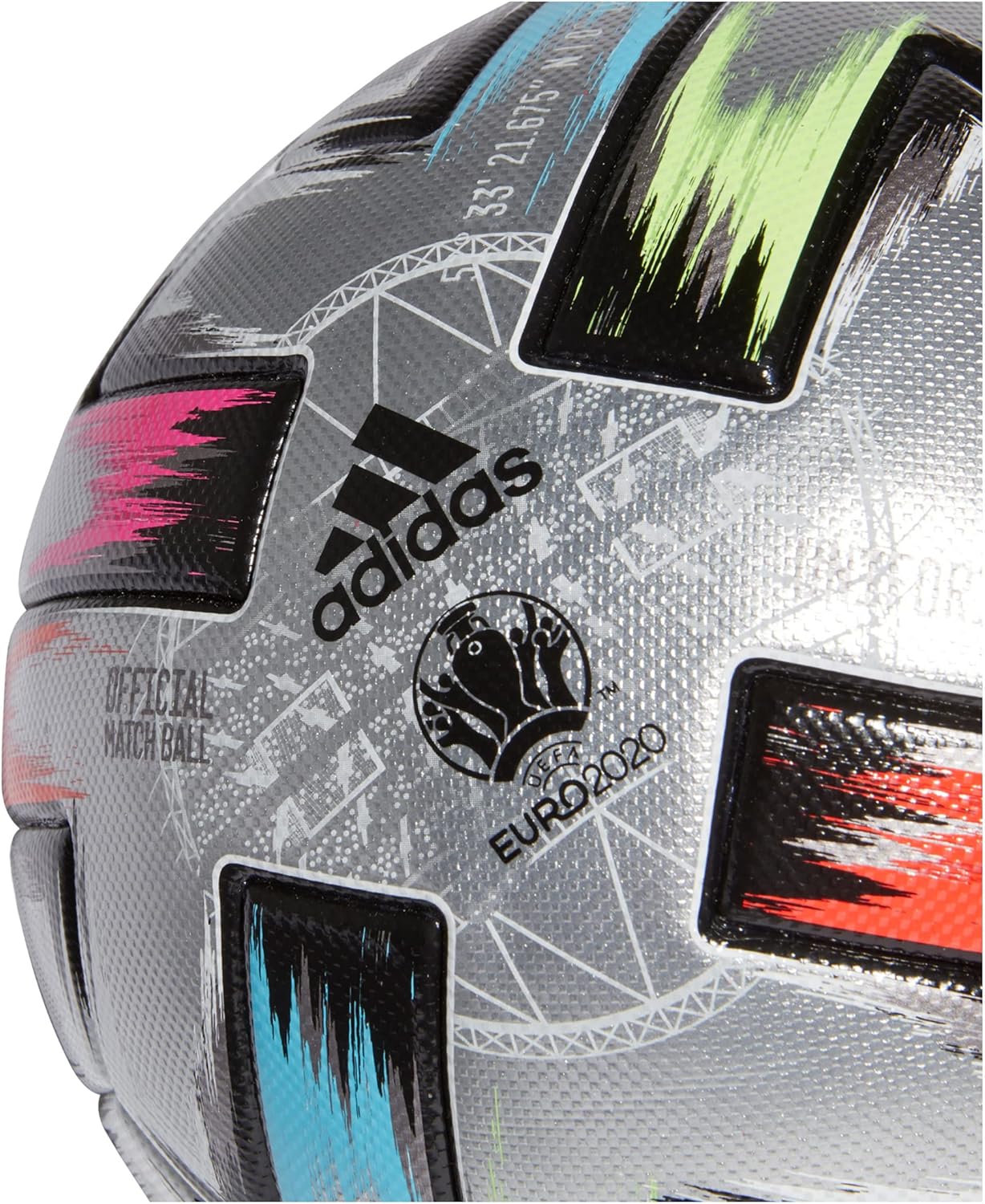 adidas FS5078 Unisex – Erwachsene UNIFO FIN PRO Fußball, SILVMT/Black/Solred/S, 5