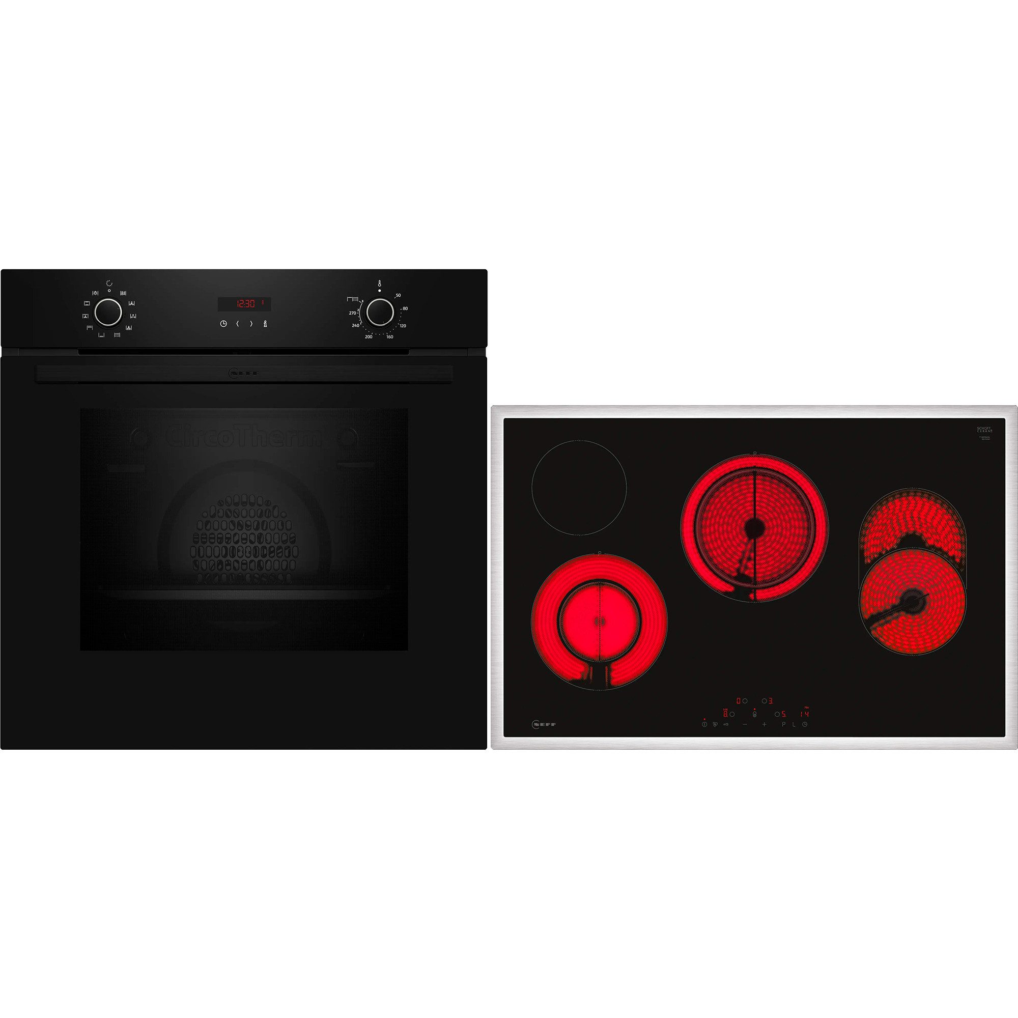 Backofen Neff BX48PB, Backofen-Set