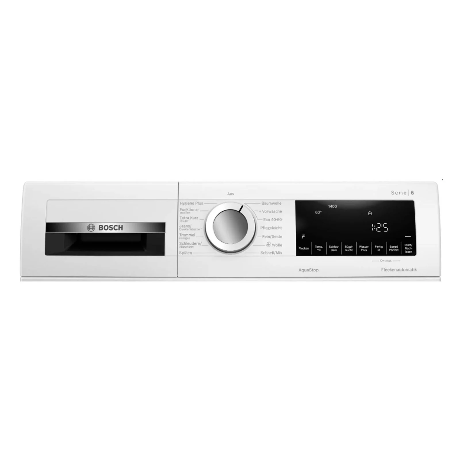 2025 Lavadora frontal Bosch Serie 6 WGG144090 Select Line 9 kg 1400 rpm – Blanca