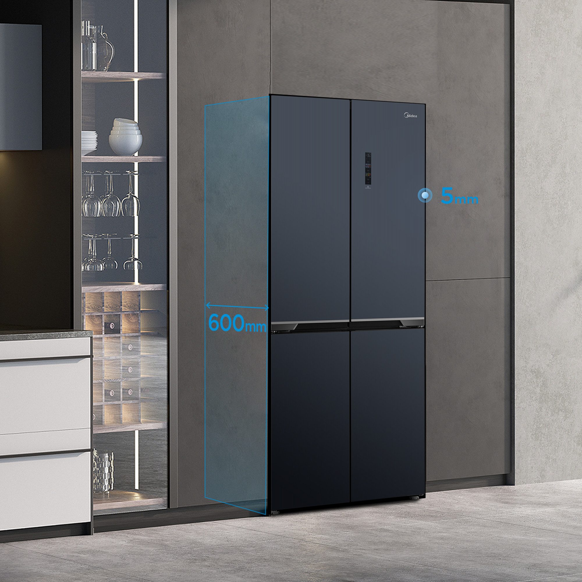 Kühl-/Gefrierkombination INSTA-FIT MASTER MDRM587BIE70