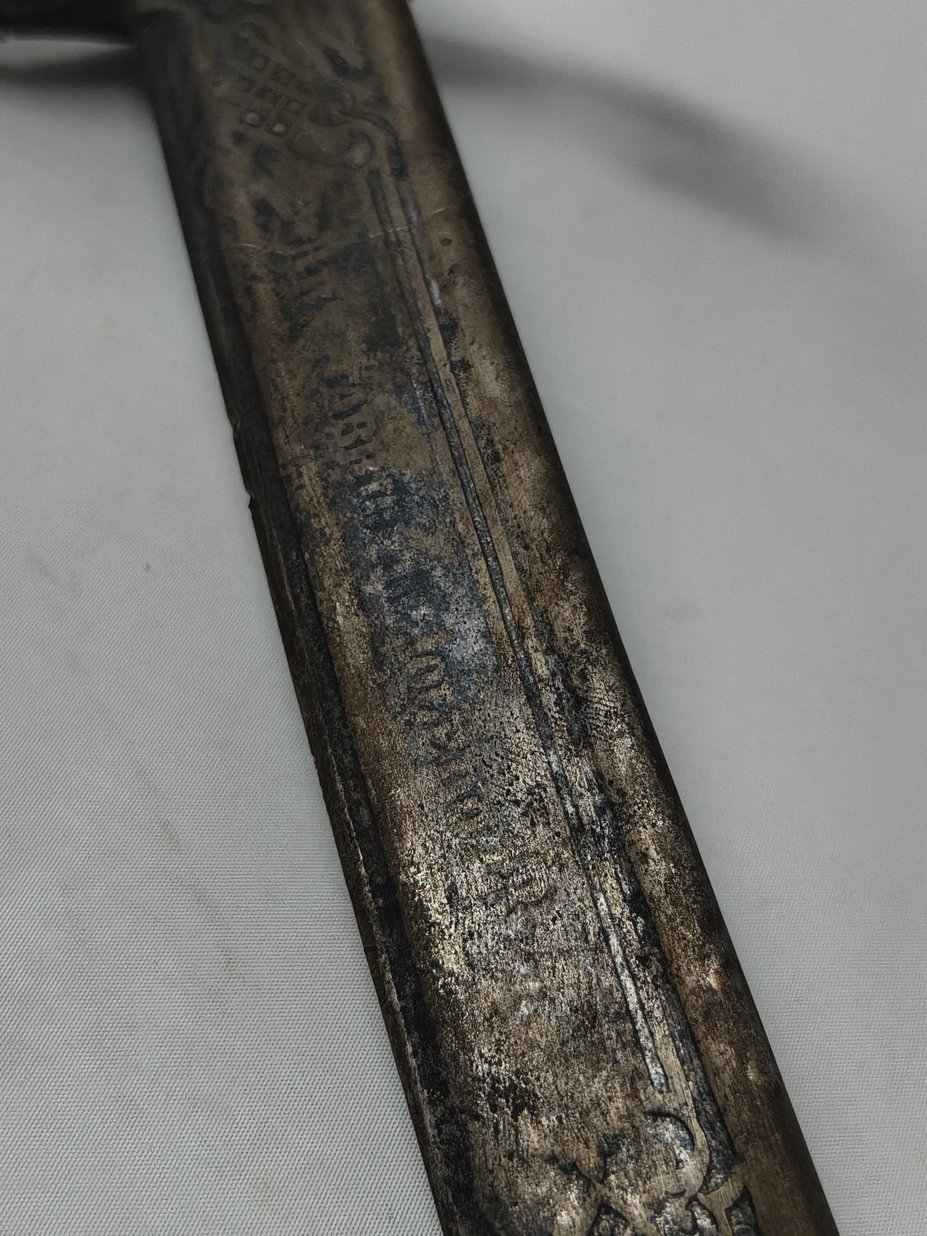 Spanish Marine Saber. Colonial period 1874.