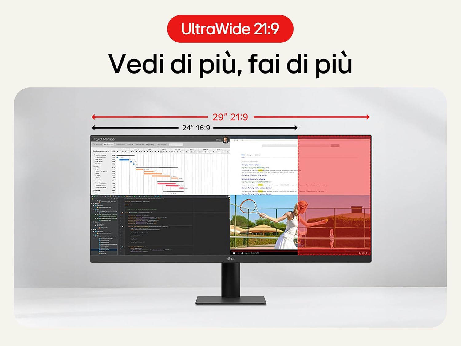 34U511A Monitor UltraWide 21:9 34