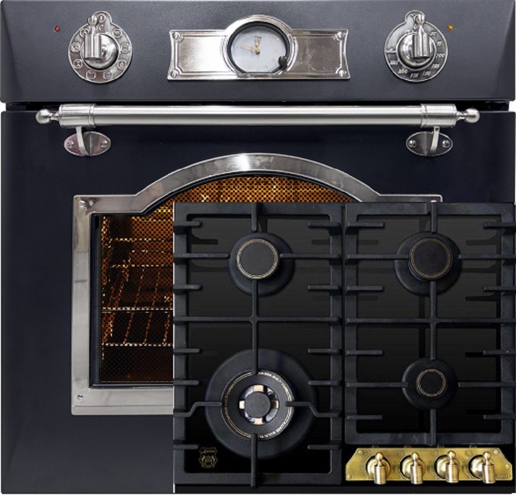 Backofen-Set EH 6355 Em Sil+KCG 6335 Em