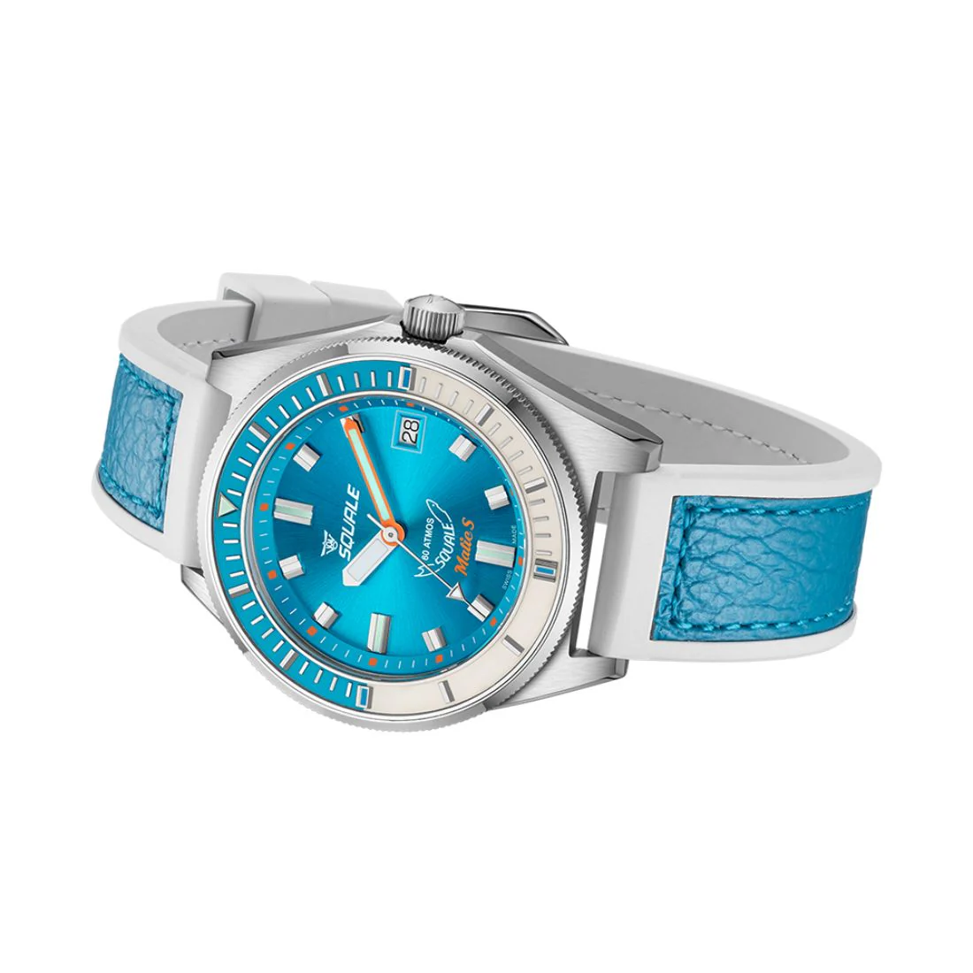 Orologio Squale Matic S azzurro sunray sub 600mt MATICLBWLB.RLWLB