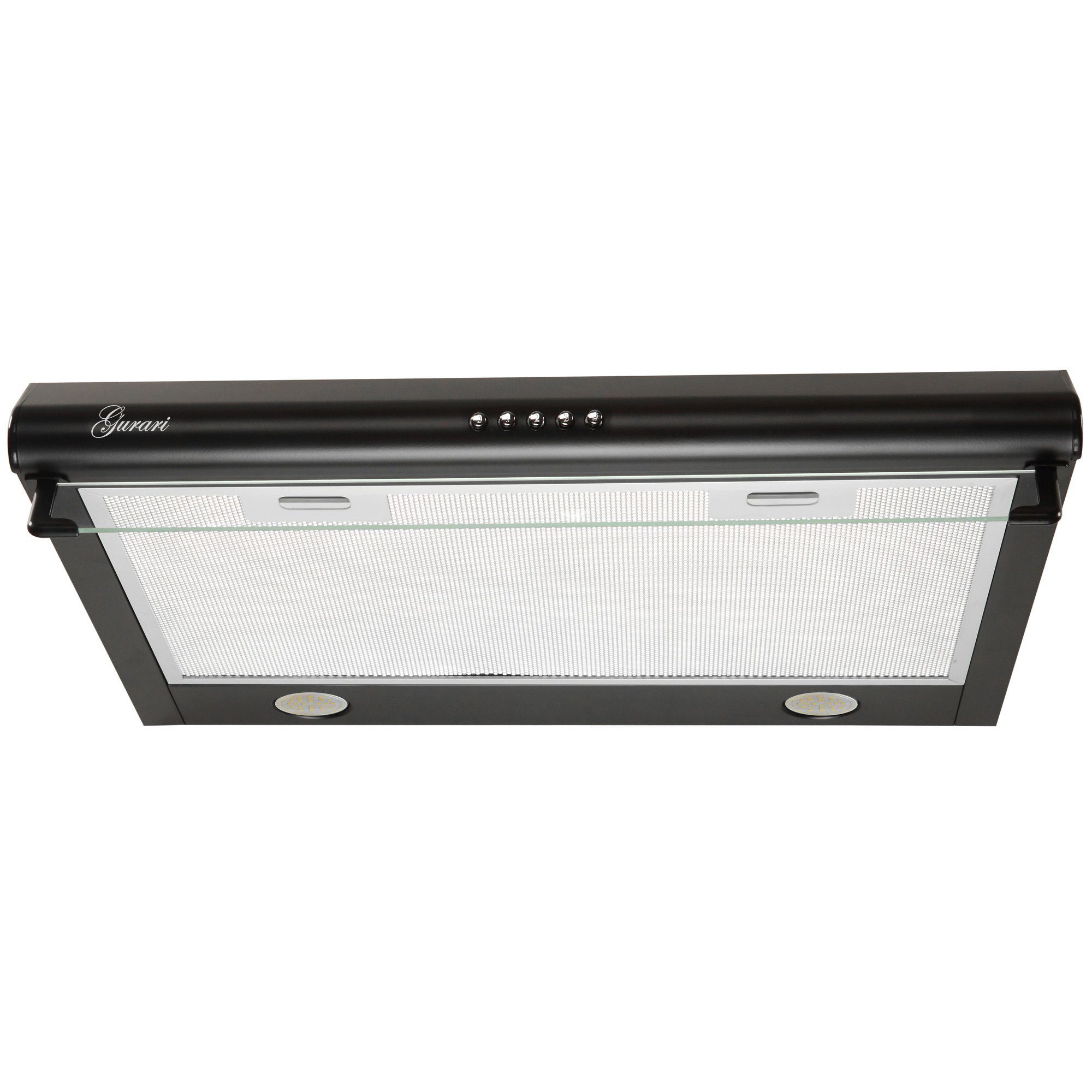 Unterbauhaube GCH F 590 60 BL Einbau Dunstabzugshaube 60 cm, 250m³/h, mit Glas