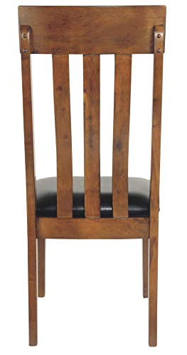 Ashley Furniture Signature Design   Ralene Upholstered Dining Side Chair   Rake Back Style   Set of 2   Medium Brown : Amazon.it: Casa e cucina