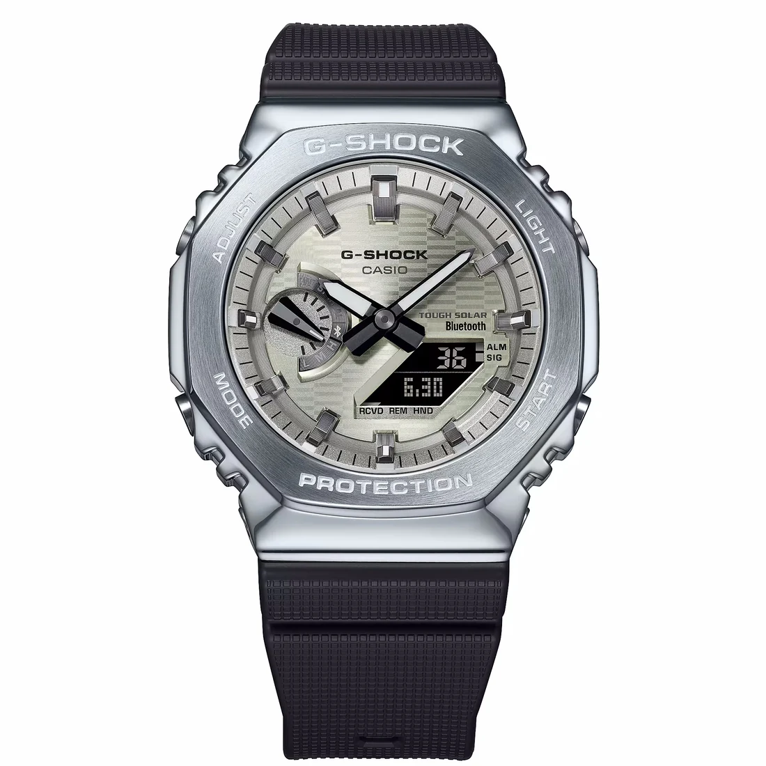 Orologio G-Shock GBM-2100A-8BER silver solare e bluetooth