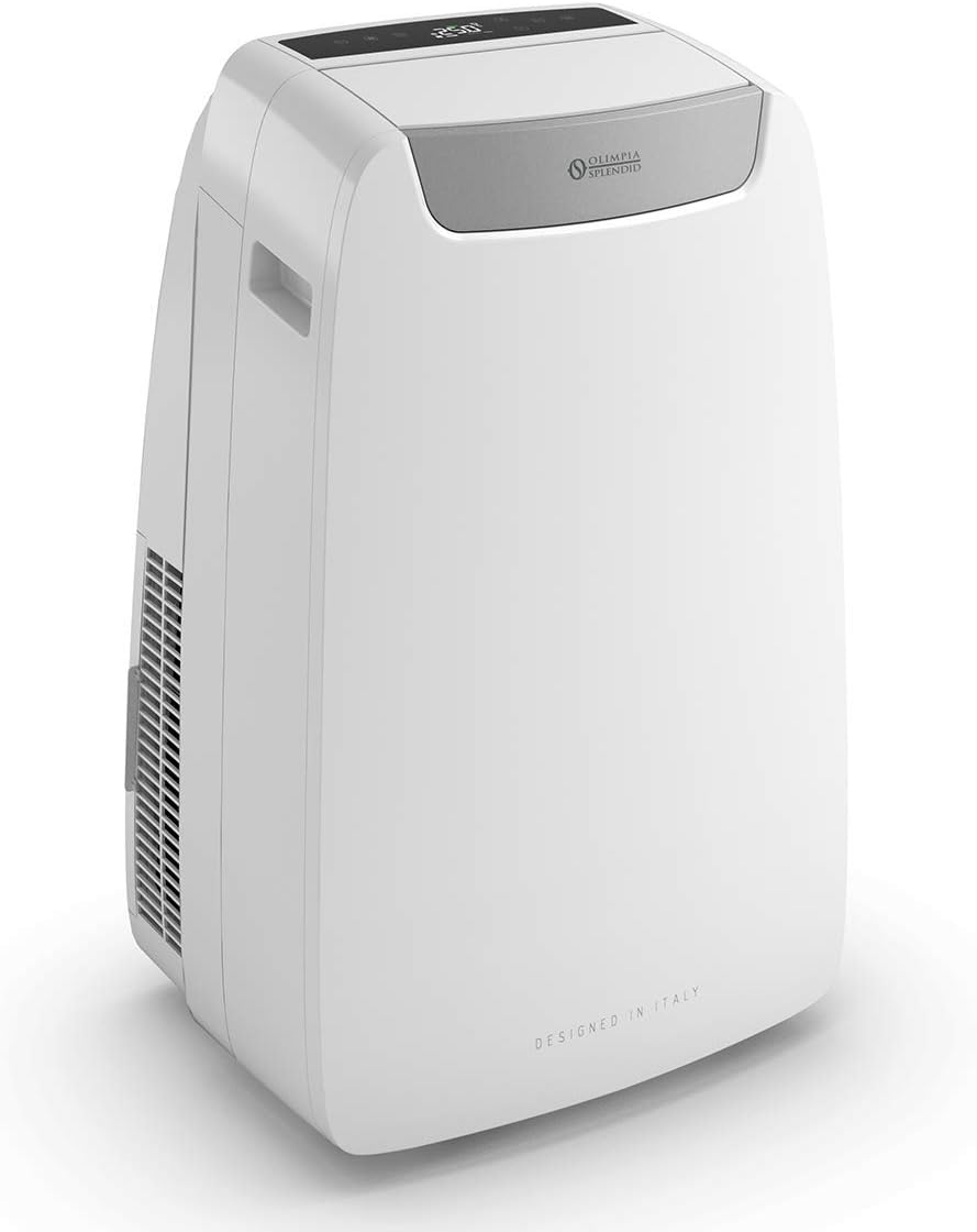 Olimpia Splendid, Dolceclima 14 HP Wifi, Climatizzatore Portatile 14.000 BTU / h, Classe A, Potenza 3,5 kW, Funzioni Raffrescamento, Deumidificazione e Ventilazione, Wifi Integrato